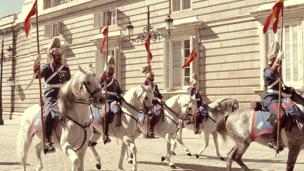 Guardia Solemne en Palacio Real de Madrid