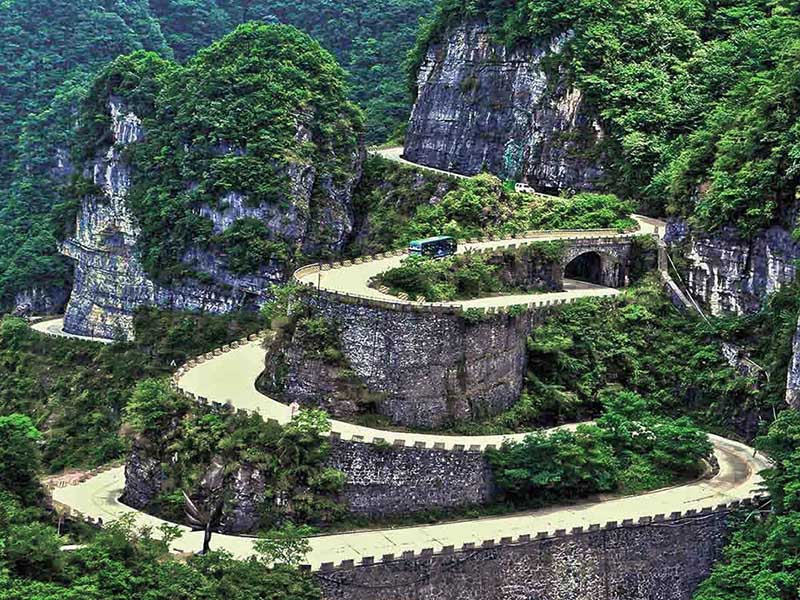 China (Parque Nacional Tianmen)